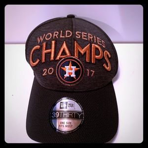 Houston Astros Baseball World Series Hat Cap New